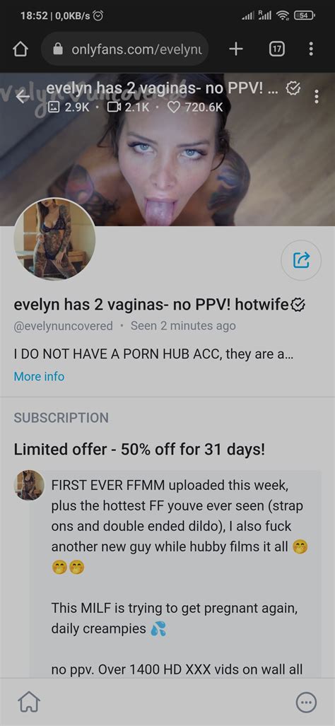 onlyfans model with 2 vaginas|Evelyn Miller: veja fotos e conheça a história da estrela do。